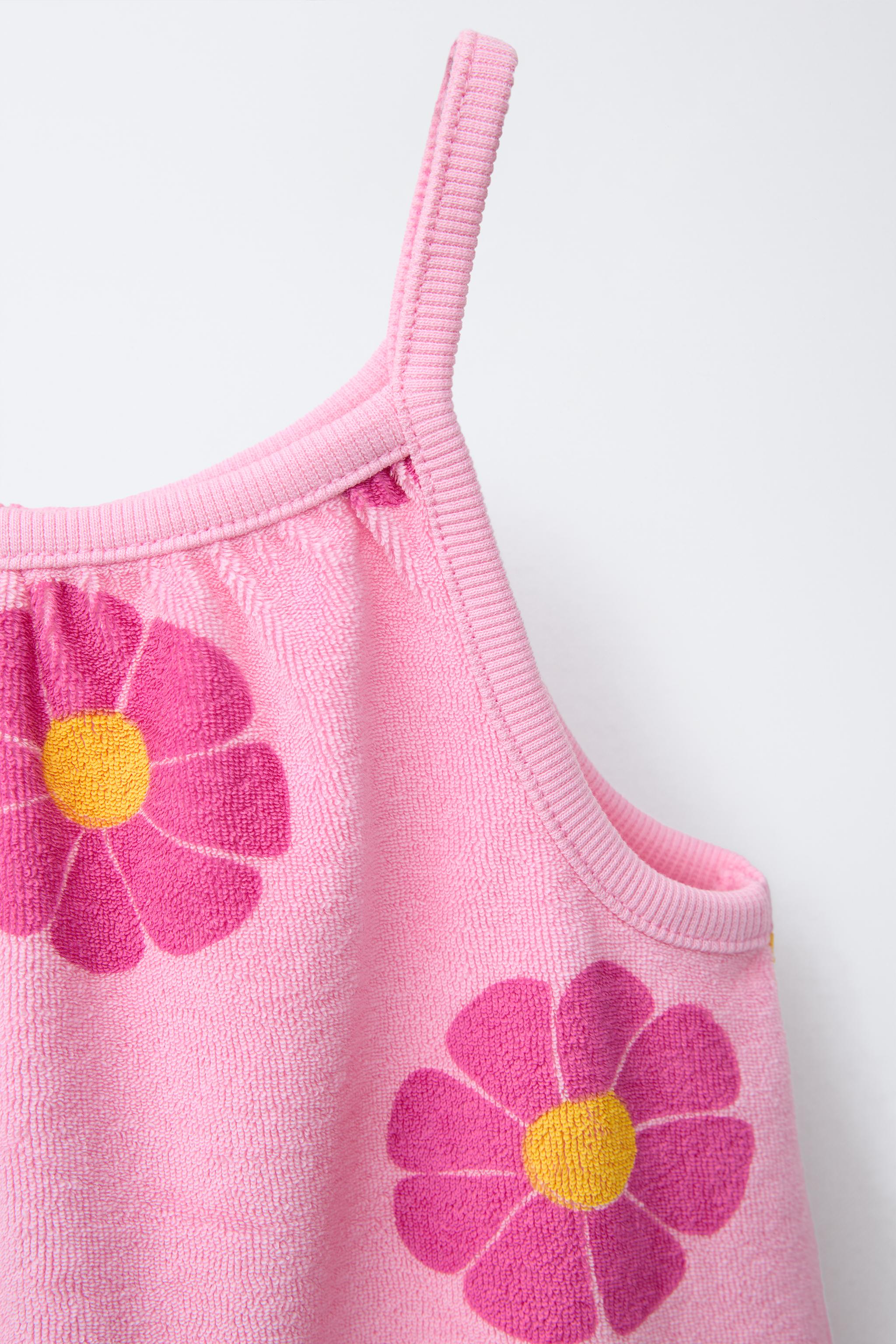 PRINTED TERRY CLOTH JUMPSUIT