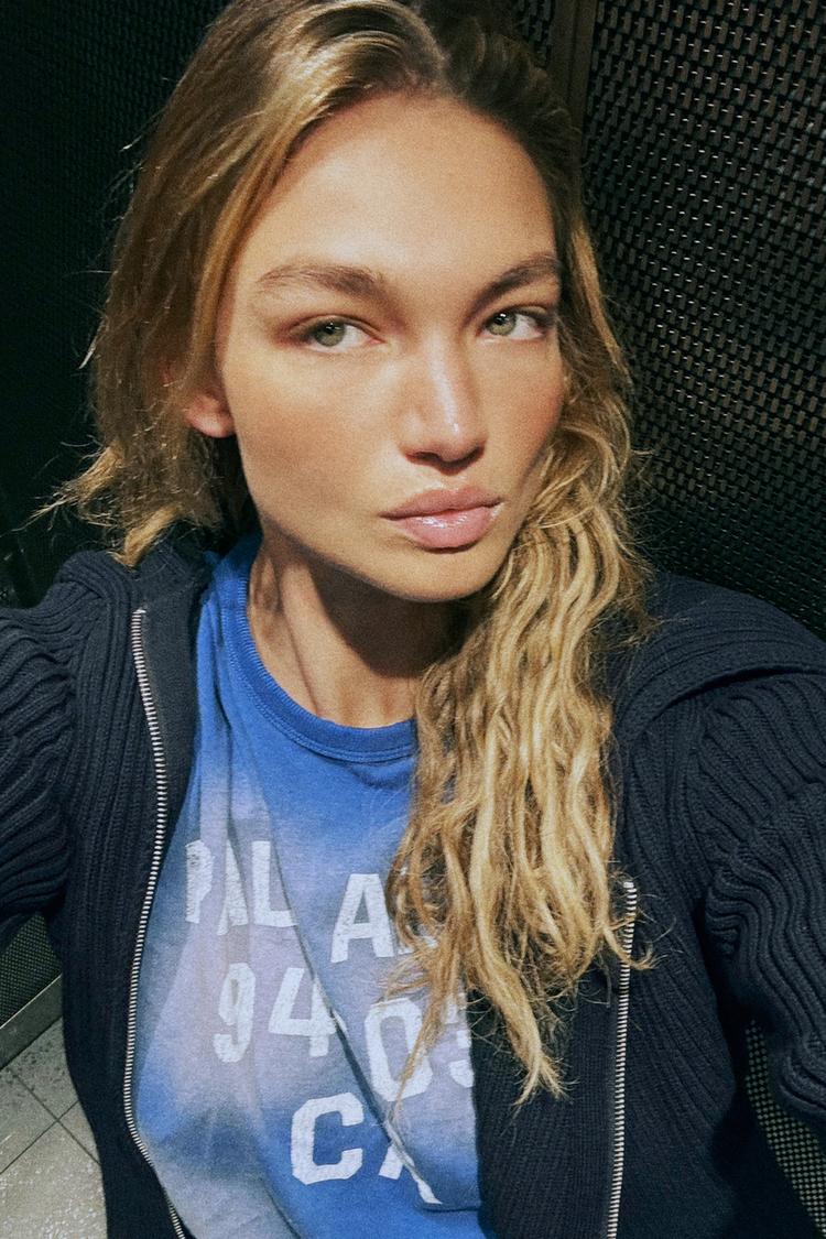 RIB-KNIT ZIPPER CARDIGAN - Zara product image