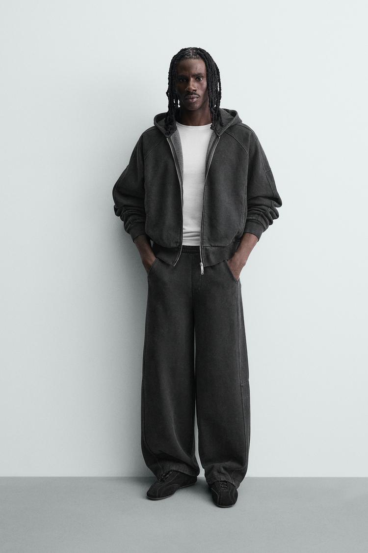 CROPPED FIT HOODIE - Zara product image