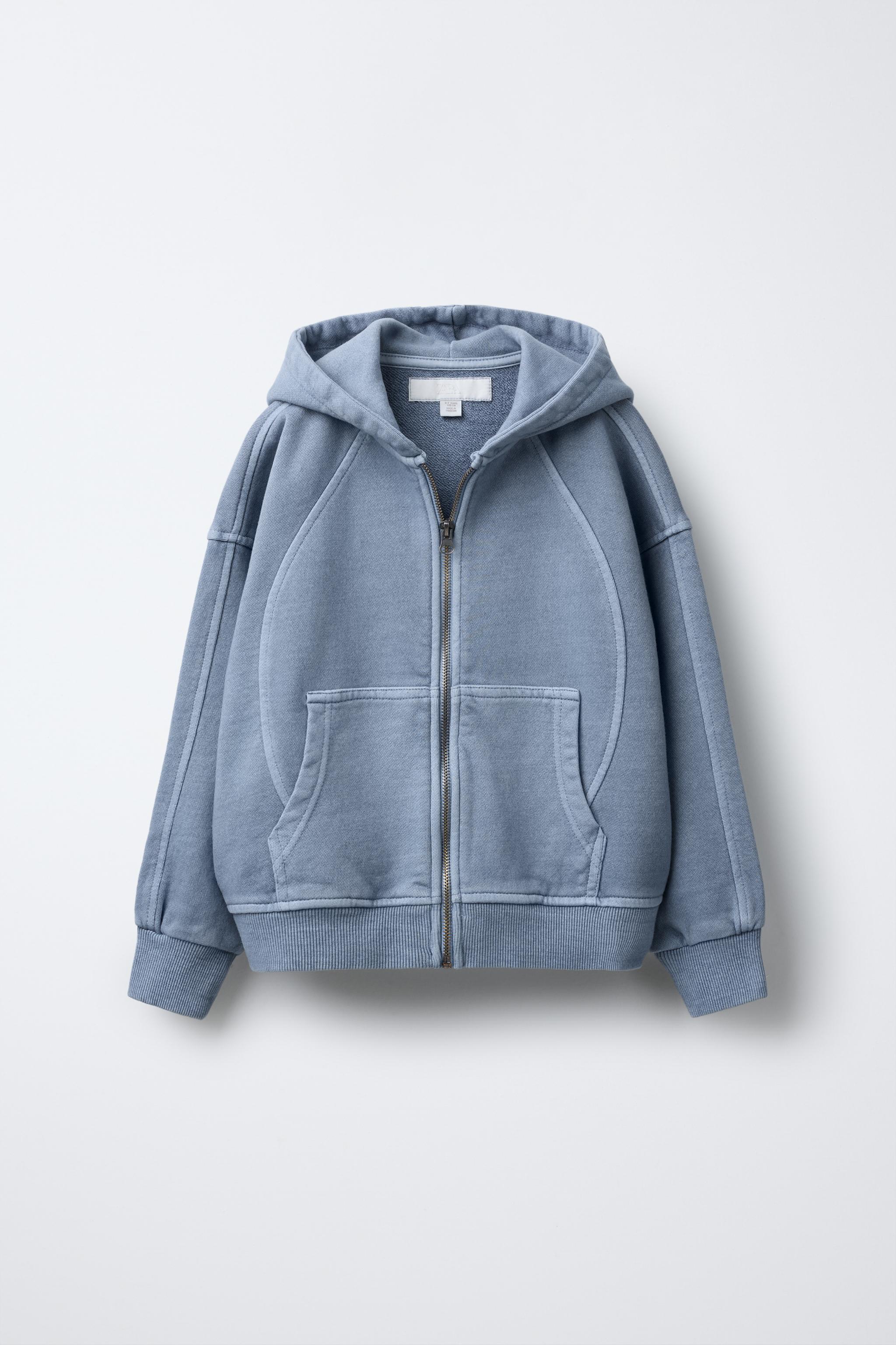 WASHED HOODIE SWEATSHIRT