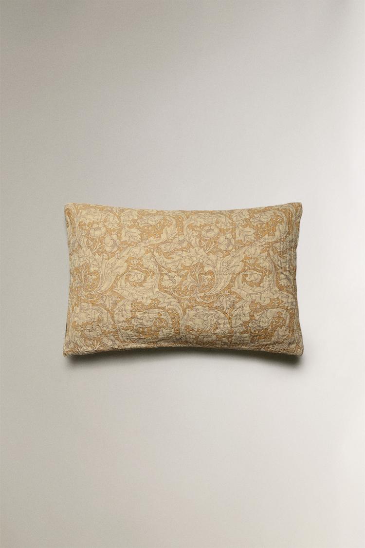 MORRIS & CO. FLORAL THROW PILLOW COVER - Zara product image