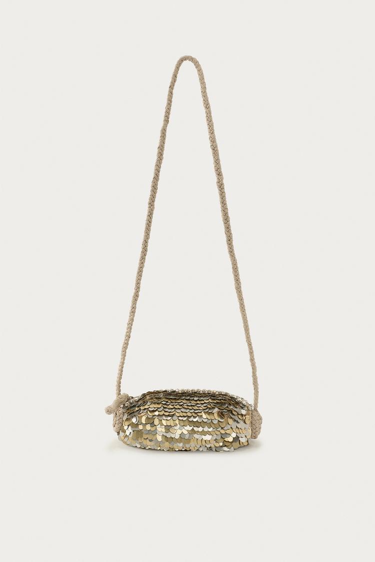 MARISA BERENSON X ZARA APPLIQUÉ BAG - Zara product image