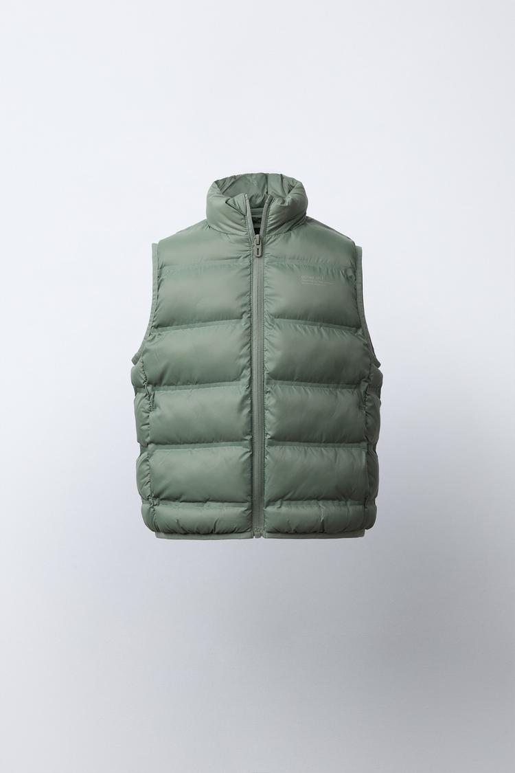 LIGHTWEIGHT WATER-REPELLENT HOODIE VEST - Zara product image