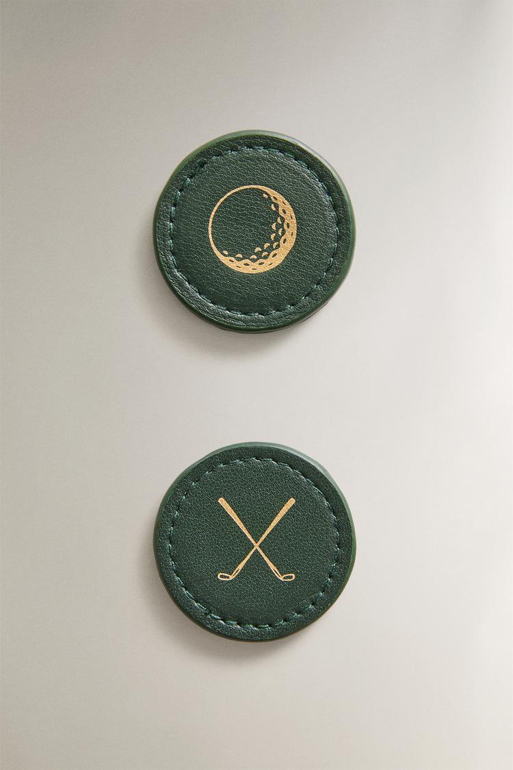 GOLF BALL MARKER SET (SET OF 2) - Zara product image