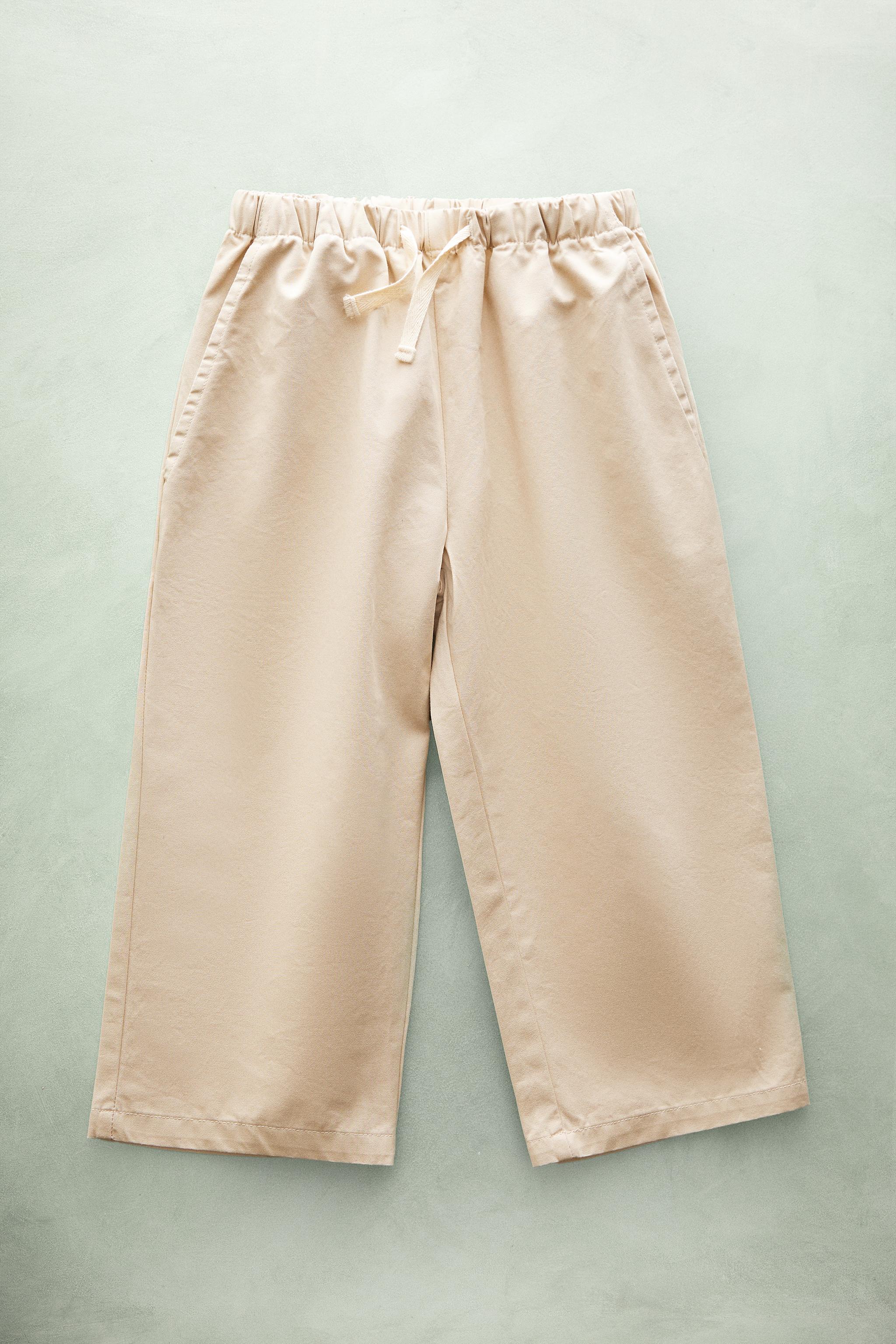 CHILDREN’S TWILL COTTON PANTS
