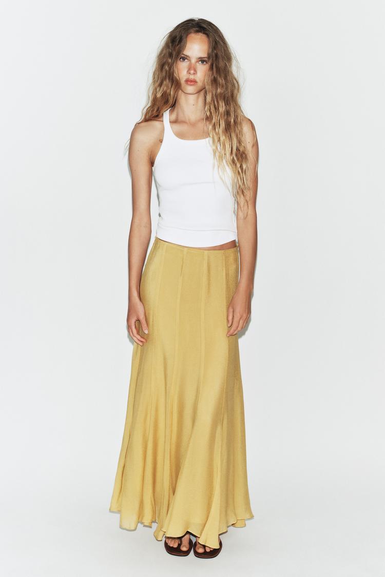FLOWY LONG SKIRT - Zara product image