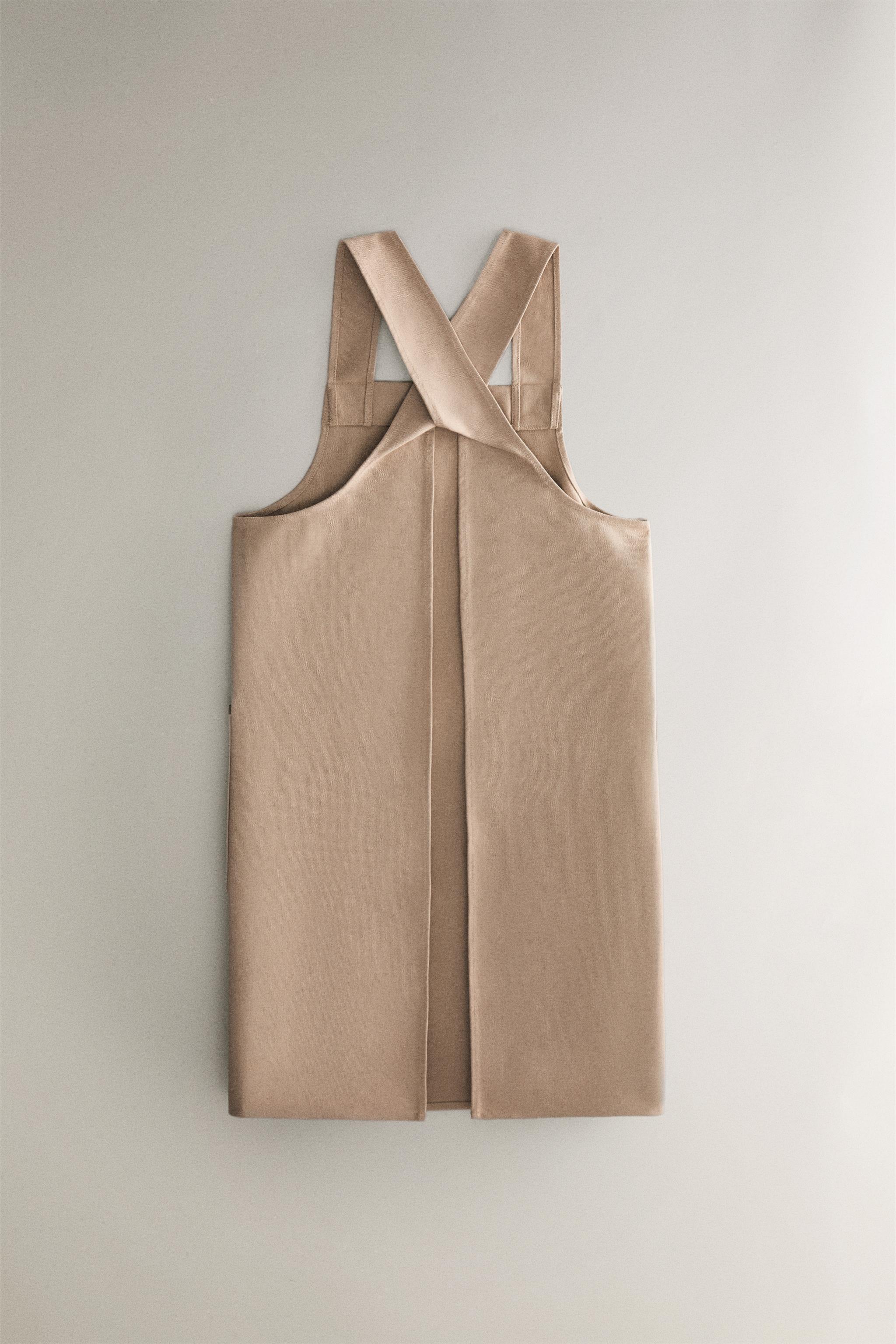 COTTON CROSSOVER GARDEN APRON