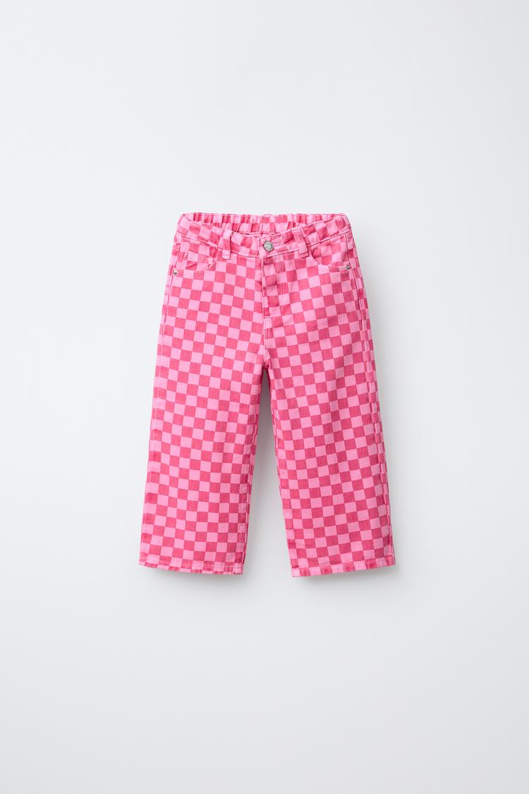CHECKERED CULOTTES - Zara product image
