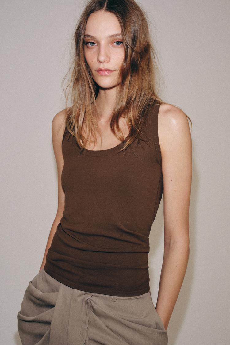 EXTRA-FINE KNIT TOP - Zara product image