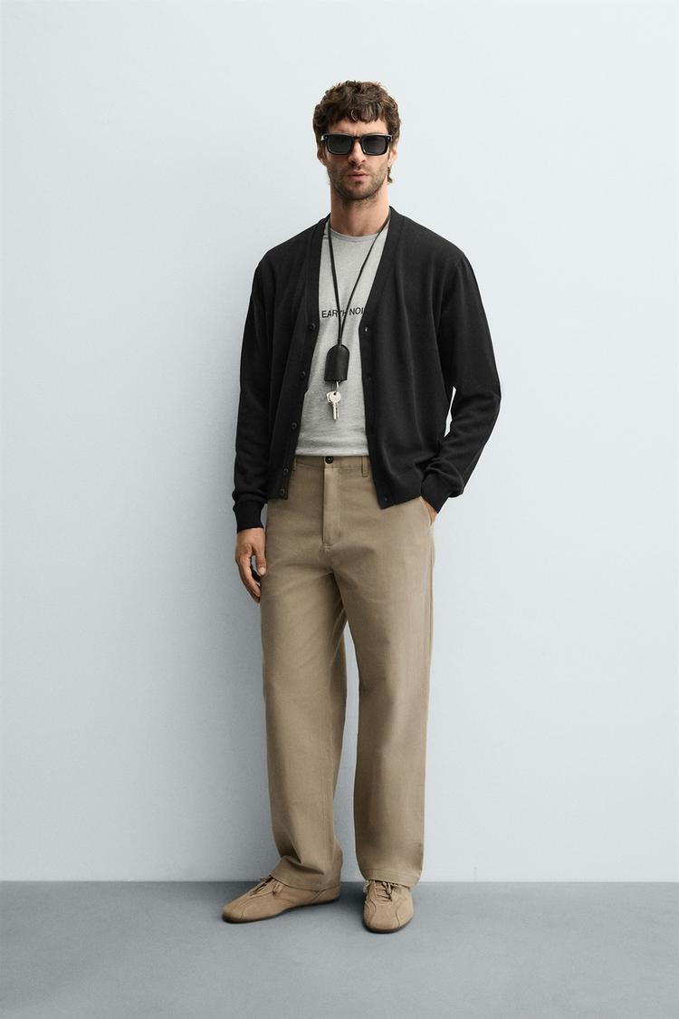 STRAIGHT FIT CHINO PANTS
