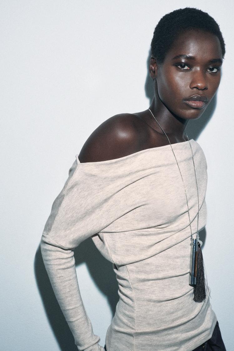 ASYMMETRIC SOFT TOP - Zara product image