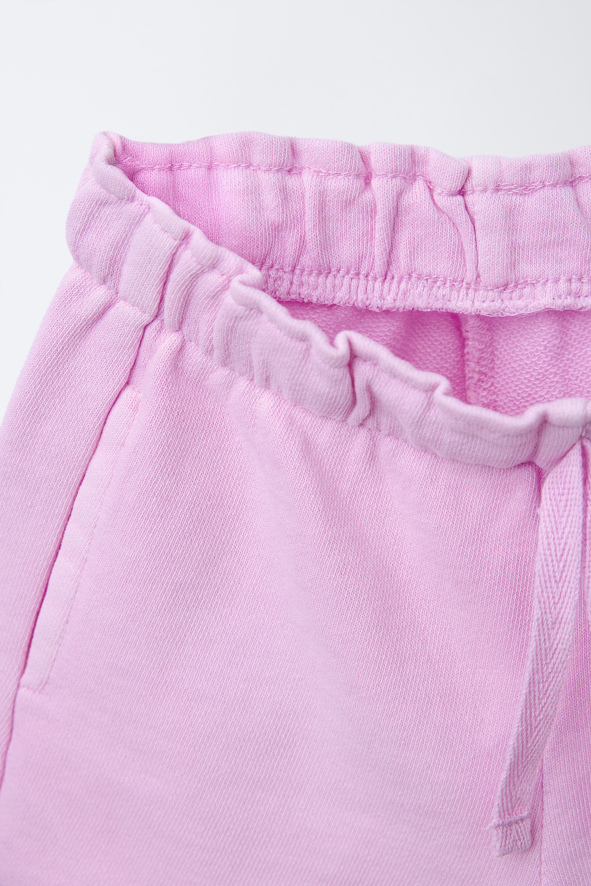 PLAIN EMBROIDERED SHORTS