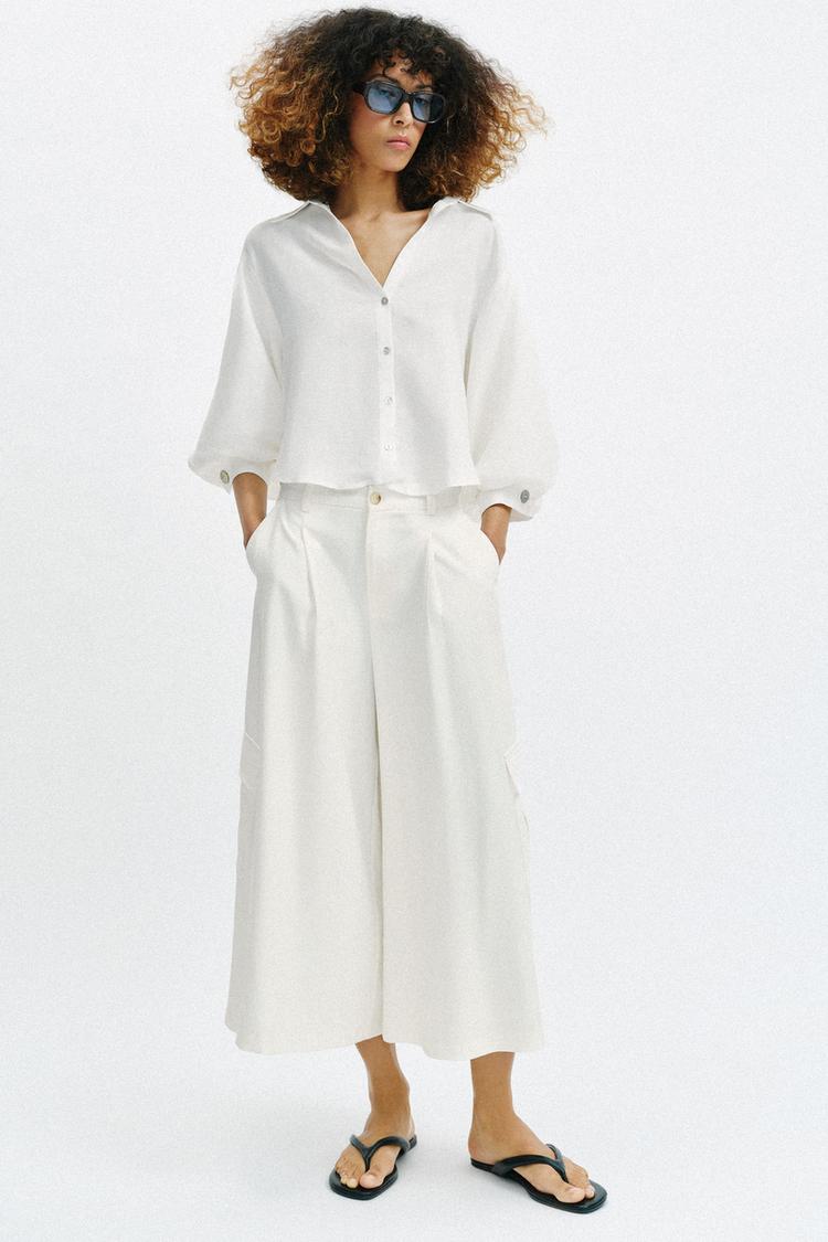 CULOTTES WITH POCKETS - Zara product image