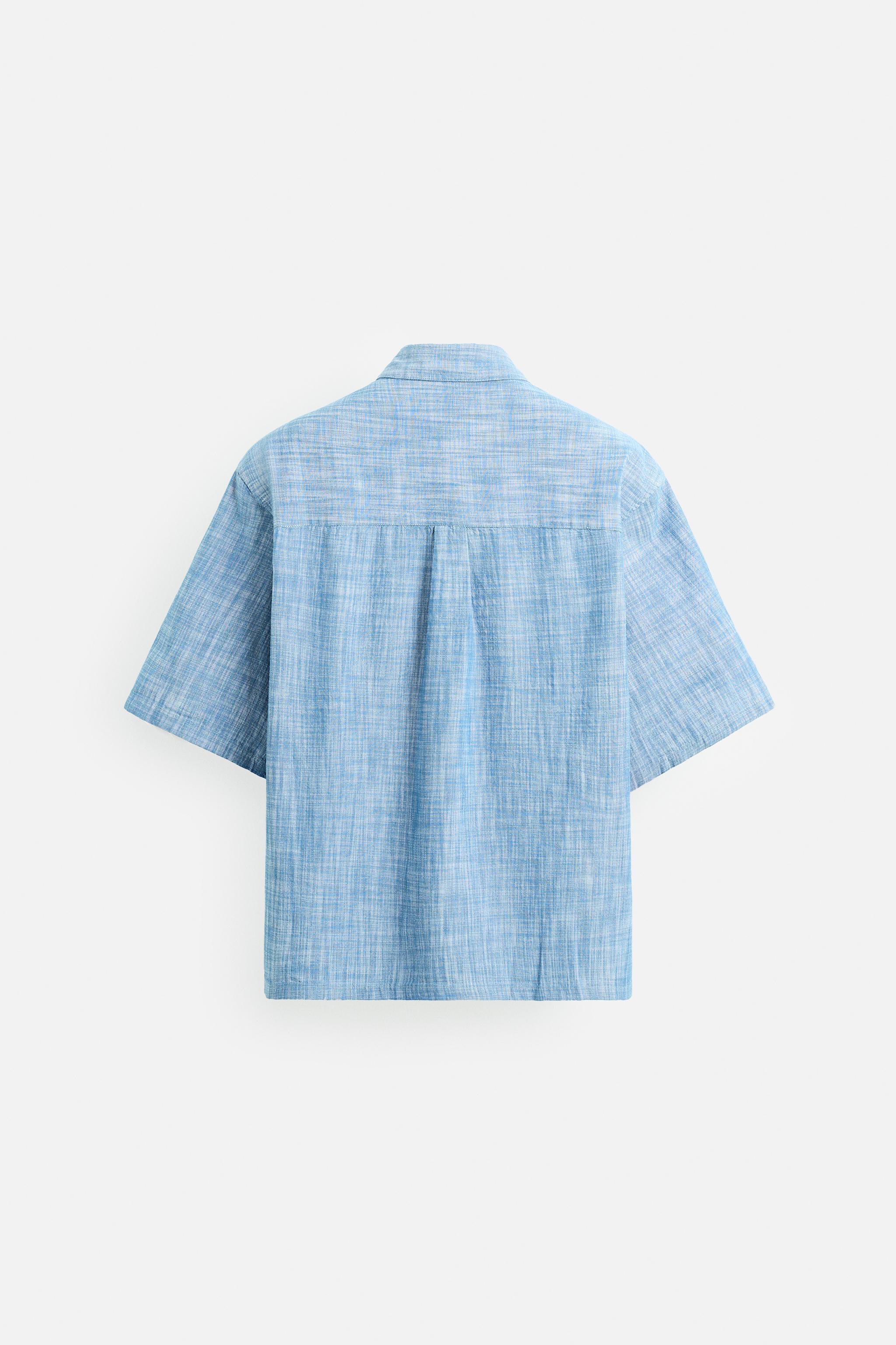 CHEMISE STRUCTURÉE CONTRASTE