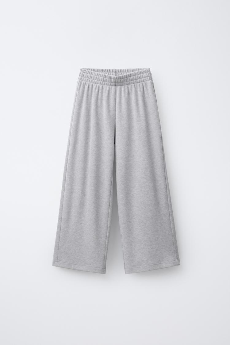 SOFT TOUCH WIDE LEG PANTS - Zara product image