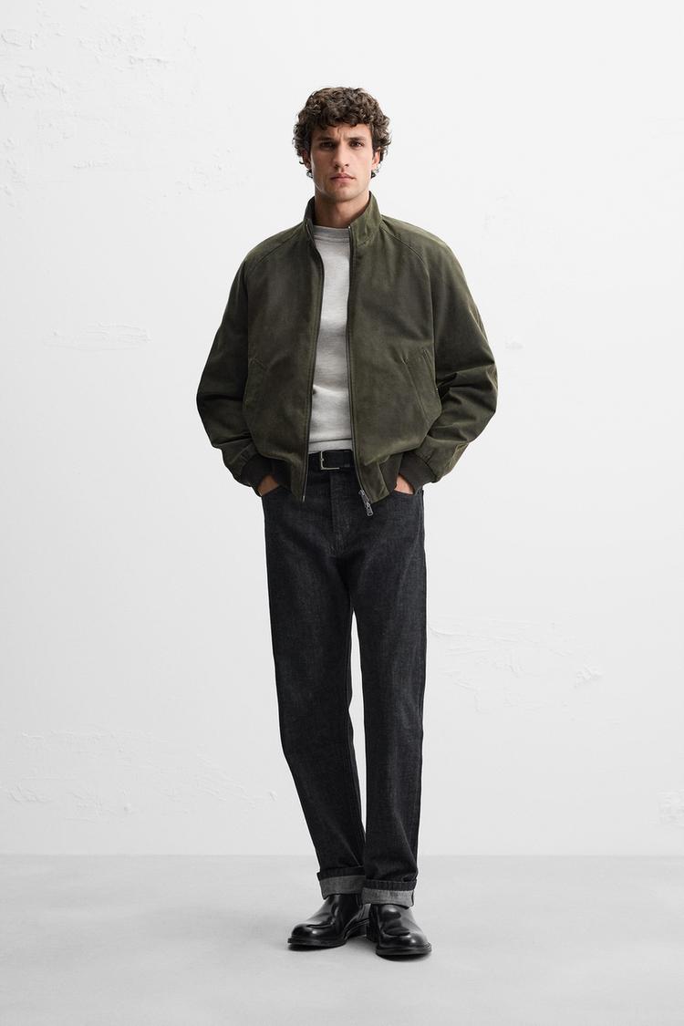 WAXED EFFECT JACKET