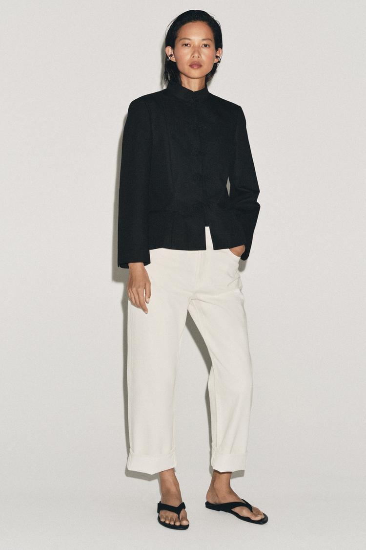 FIREMAN CLASP PEPLUM BLAZER ZW COLLECTION - Zara product image