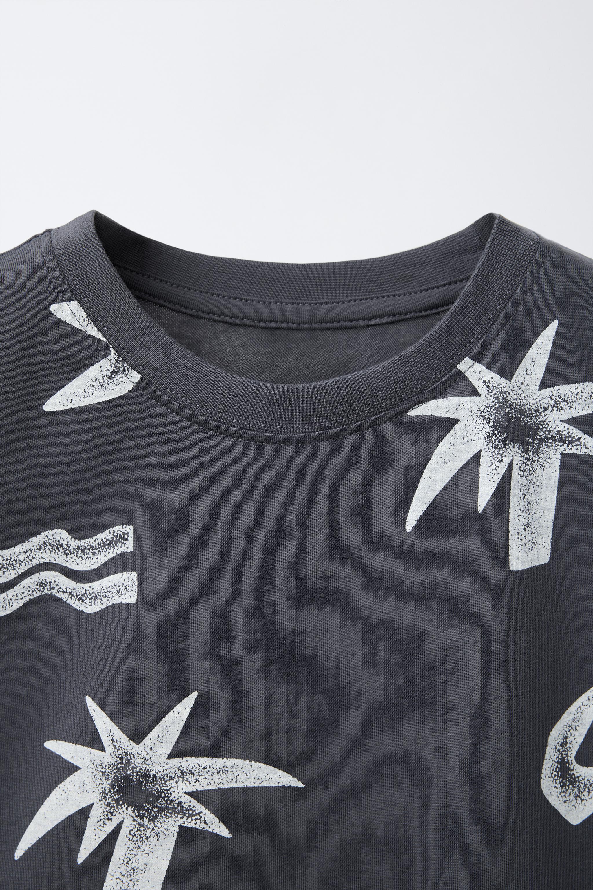 T-SHIRT SANS MANCHES PALMIERS