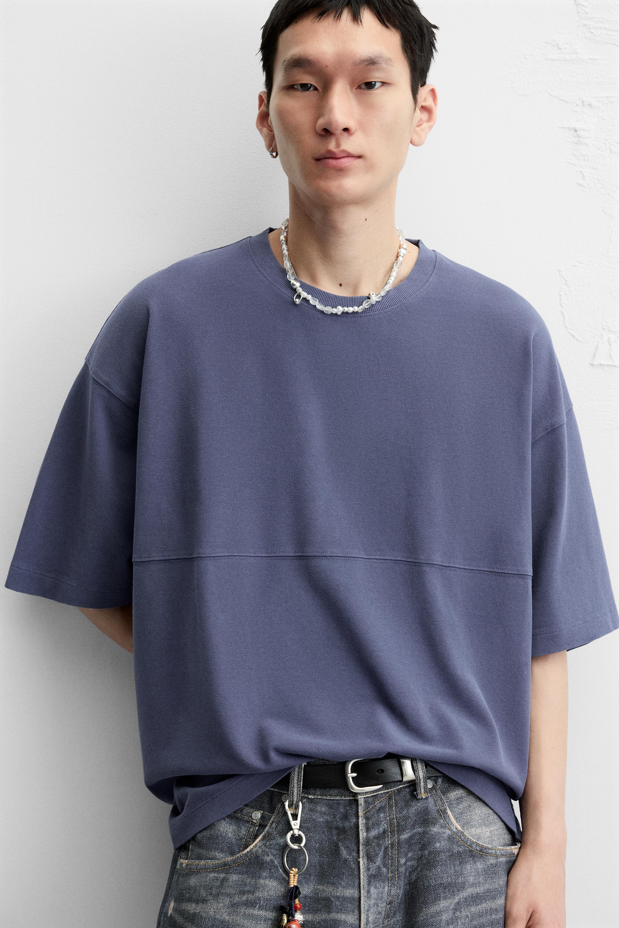 T-SHIRT DÉLAVÉ STRUCTURE