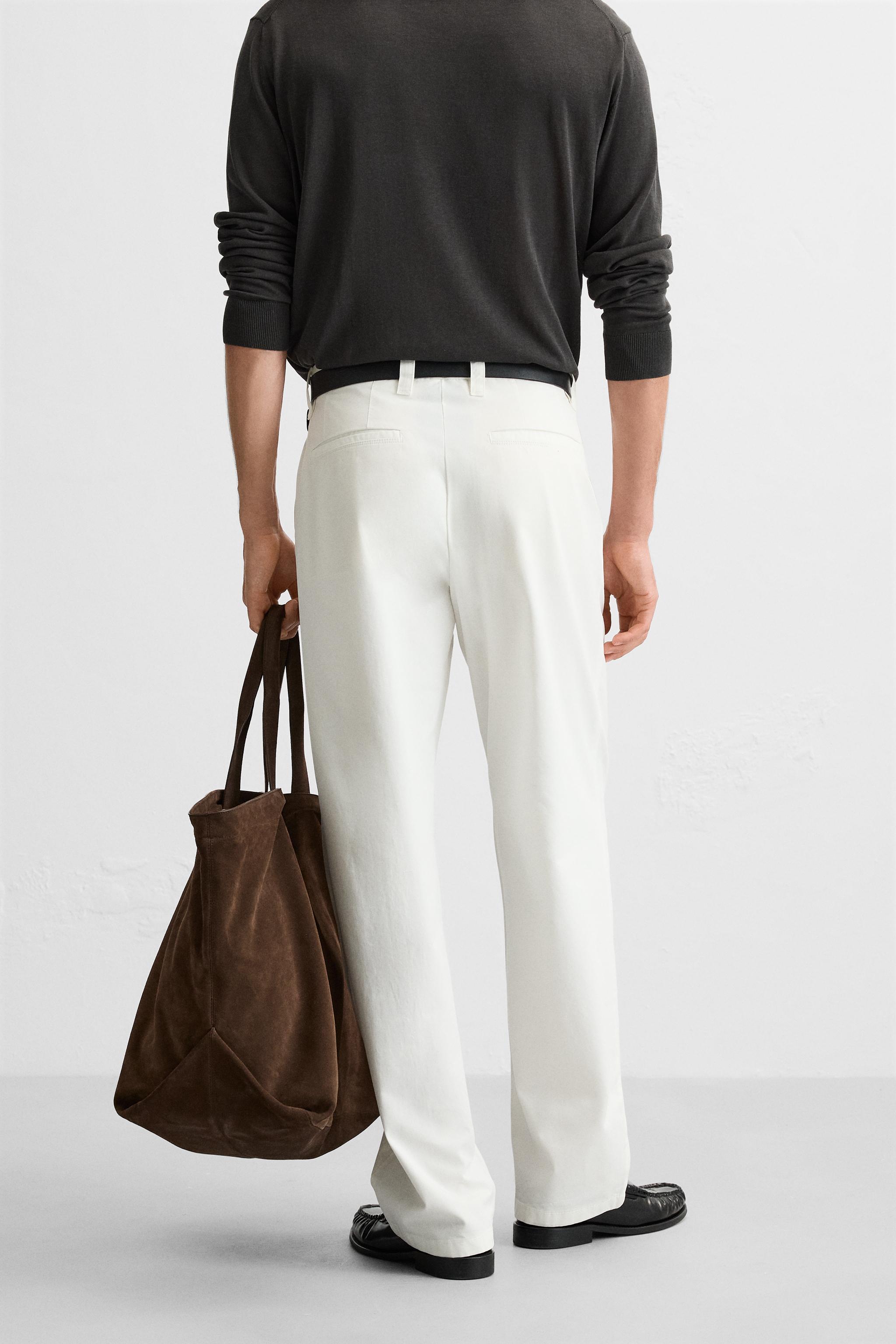 STRAIGHT FIT CHINO PANTS