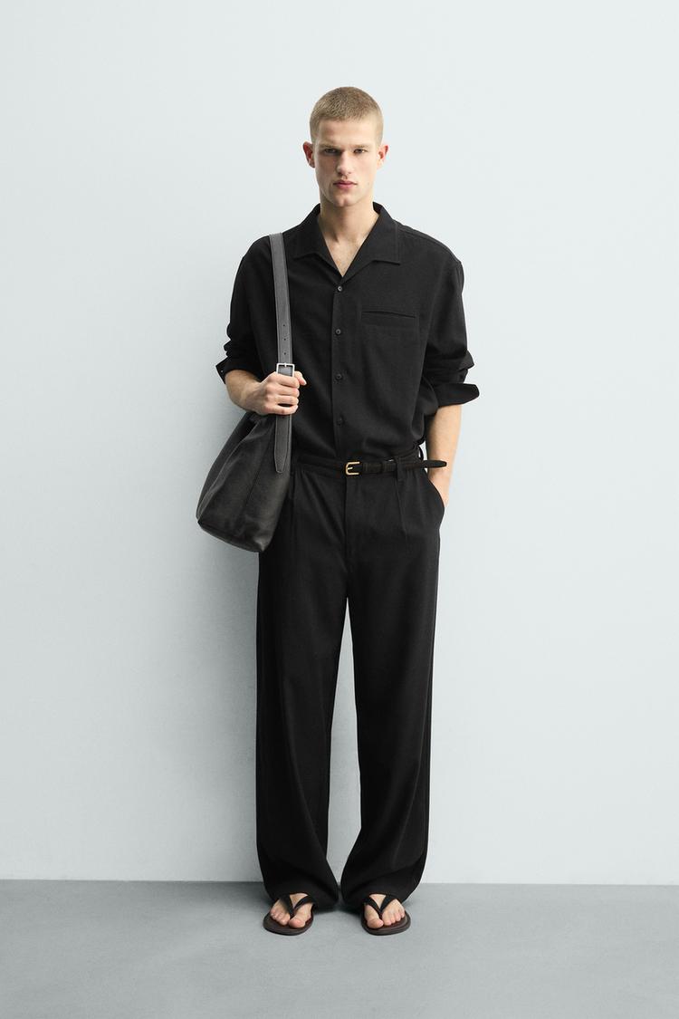 FLOWY RELAXED FIT PANTS - Zara product image