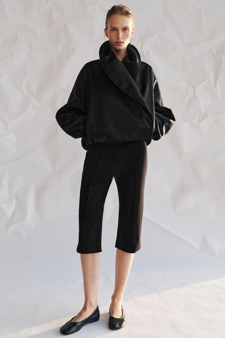 ZW COLLECTION PADDED BOMBER JACKET - Zara product image