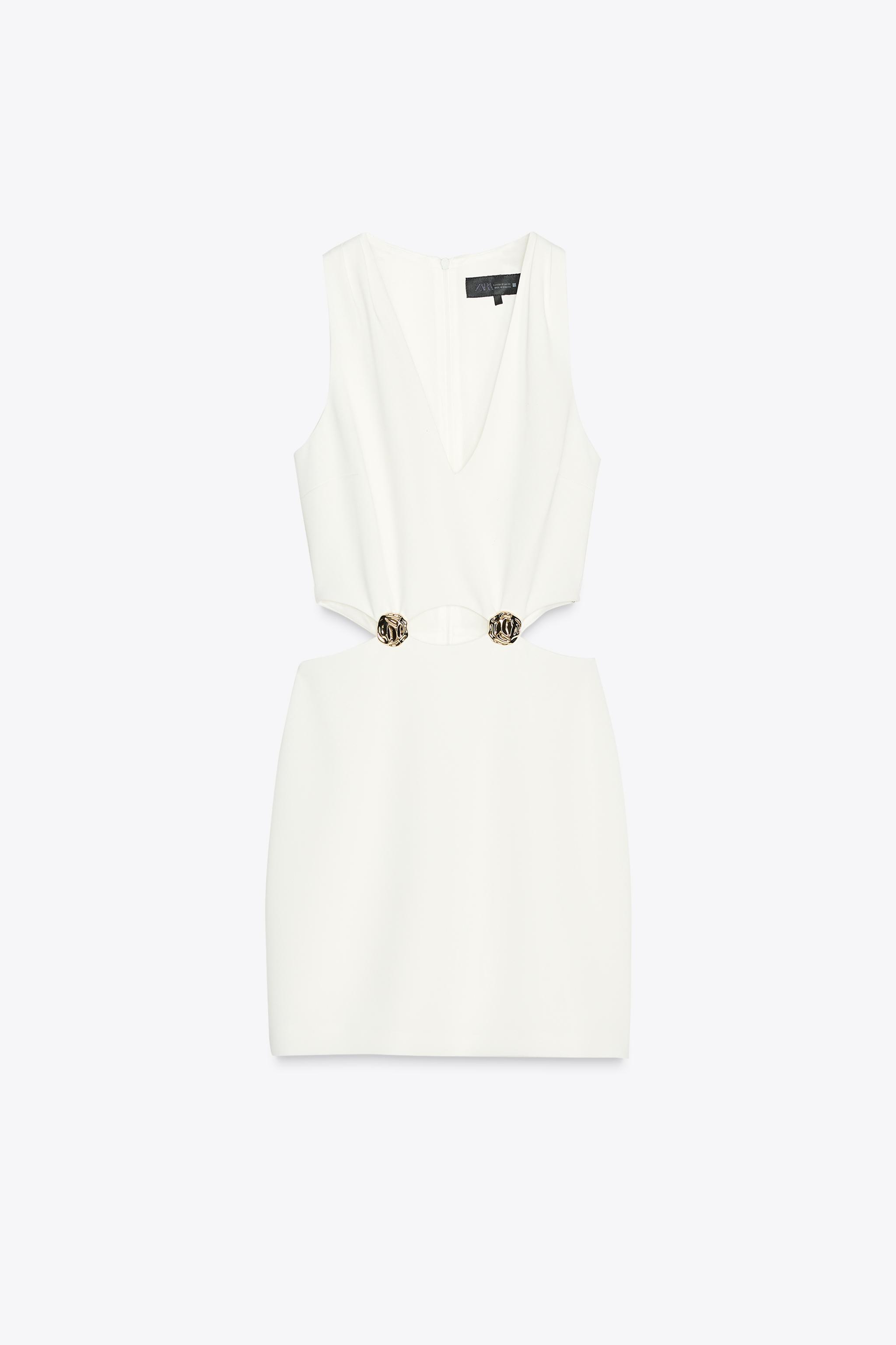 ROBE COURTE AJOURÉE