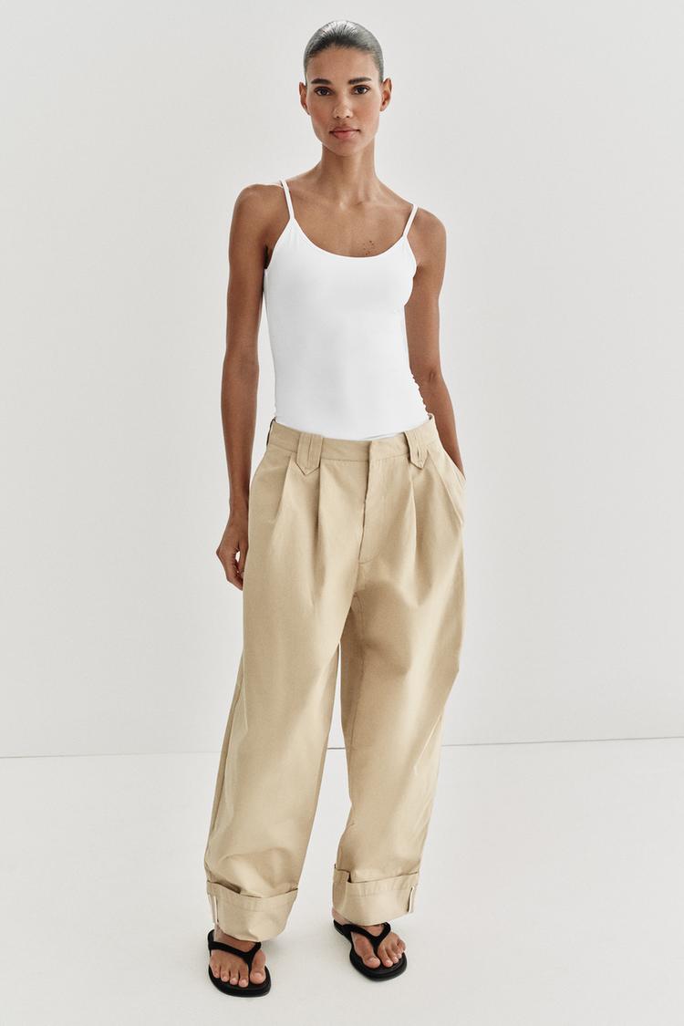 POLYAMIDE STRAPPY TOP - Zara product image