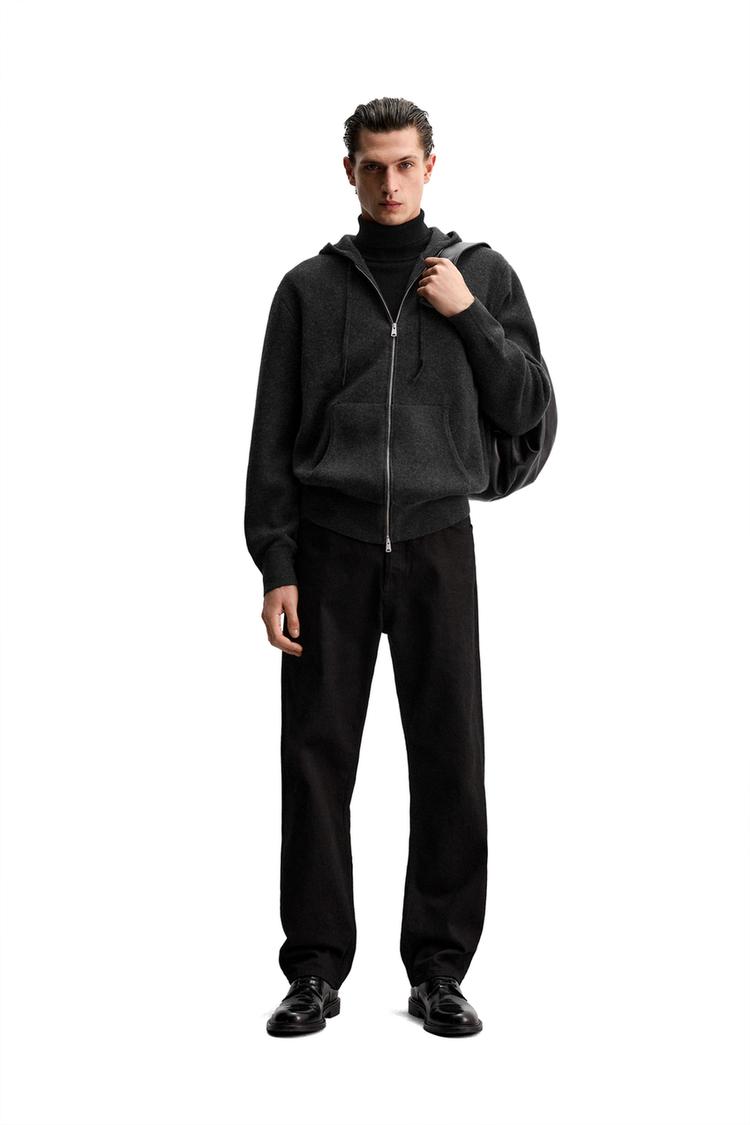 CASHMERE BLEND KNIT CARDIGAN