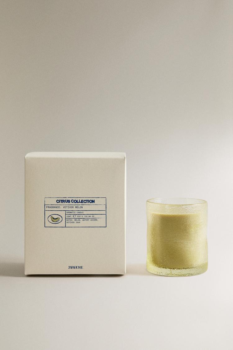 (310 G) VETIVER MELON SCENTED CANDLE - Zara product image