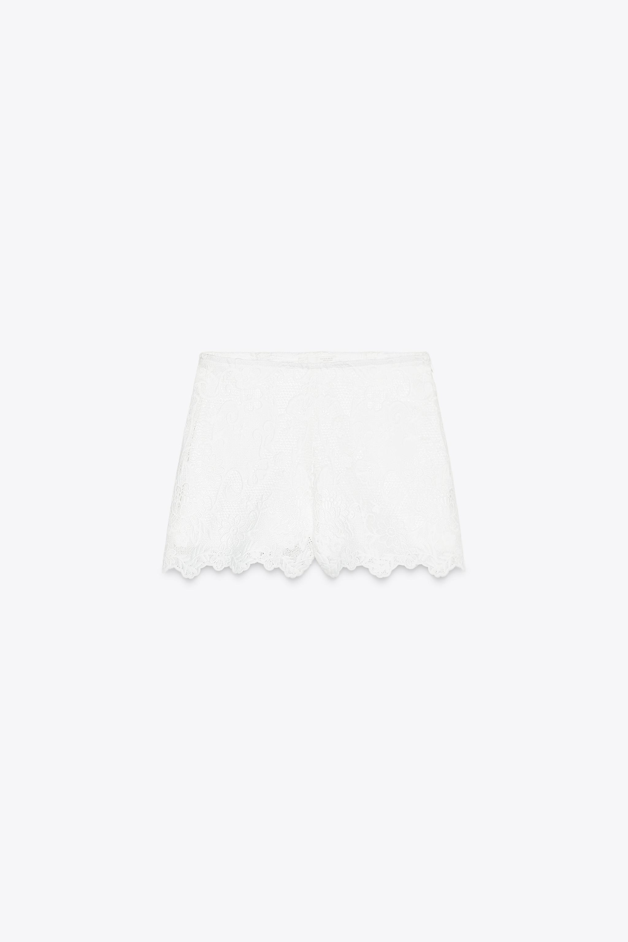SHORT BRODÉ