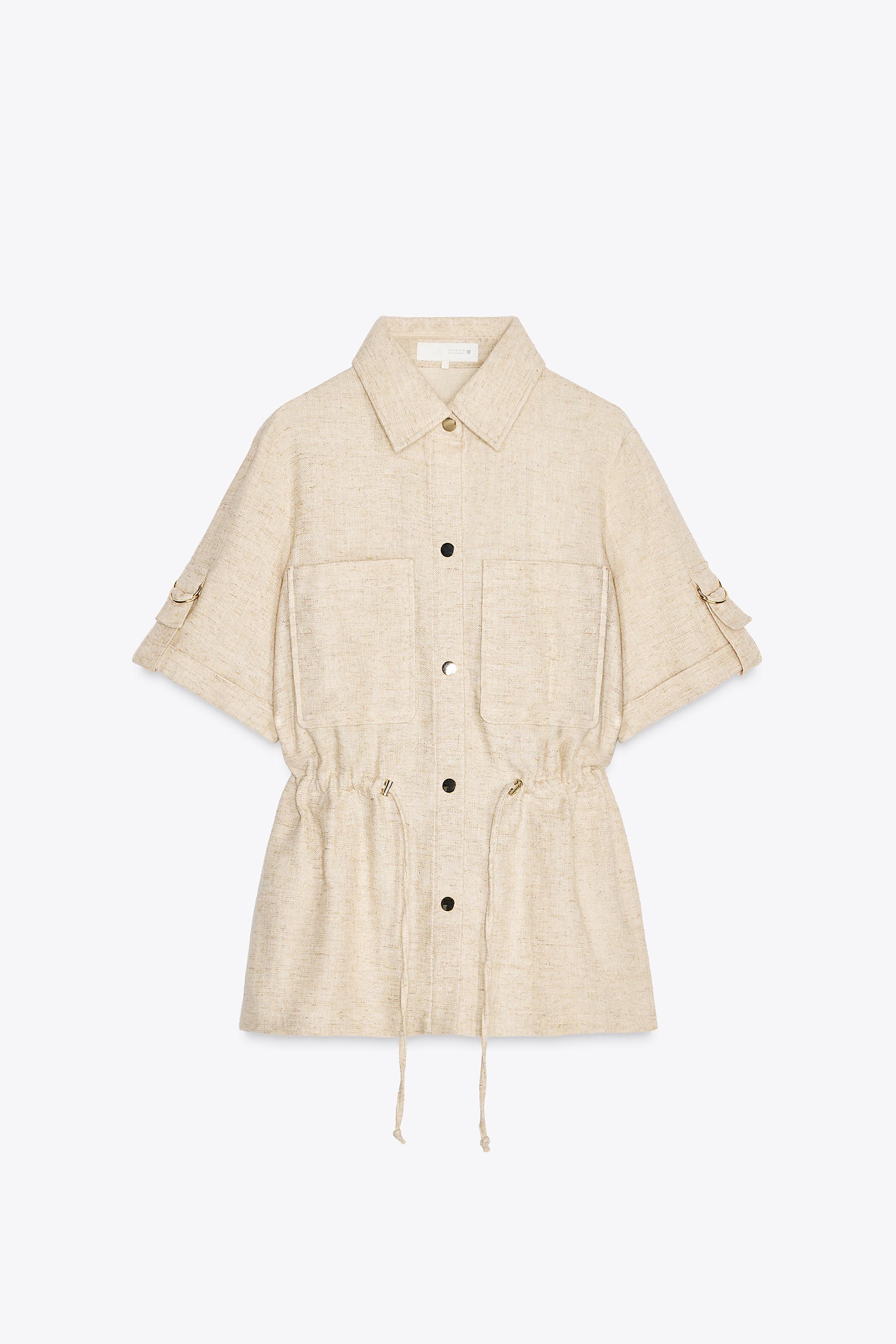 CHEMISE SAFARI AVEC LIN