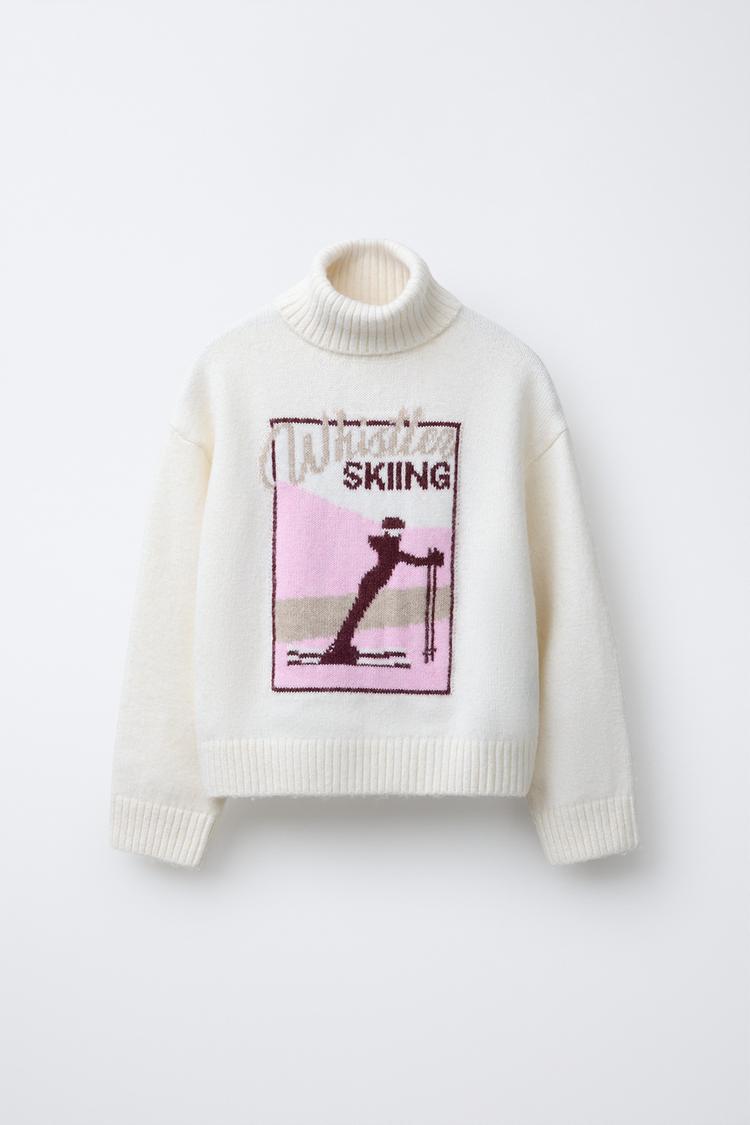 SKI GIRL KNIT JUMPER SKI COLLECTION - Zara product image