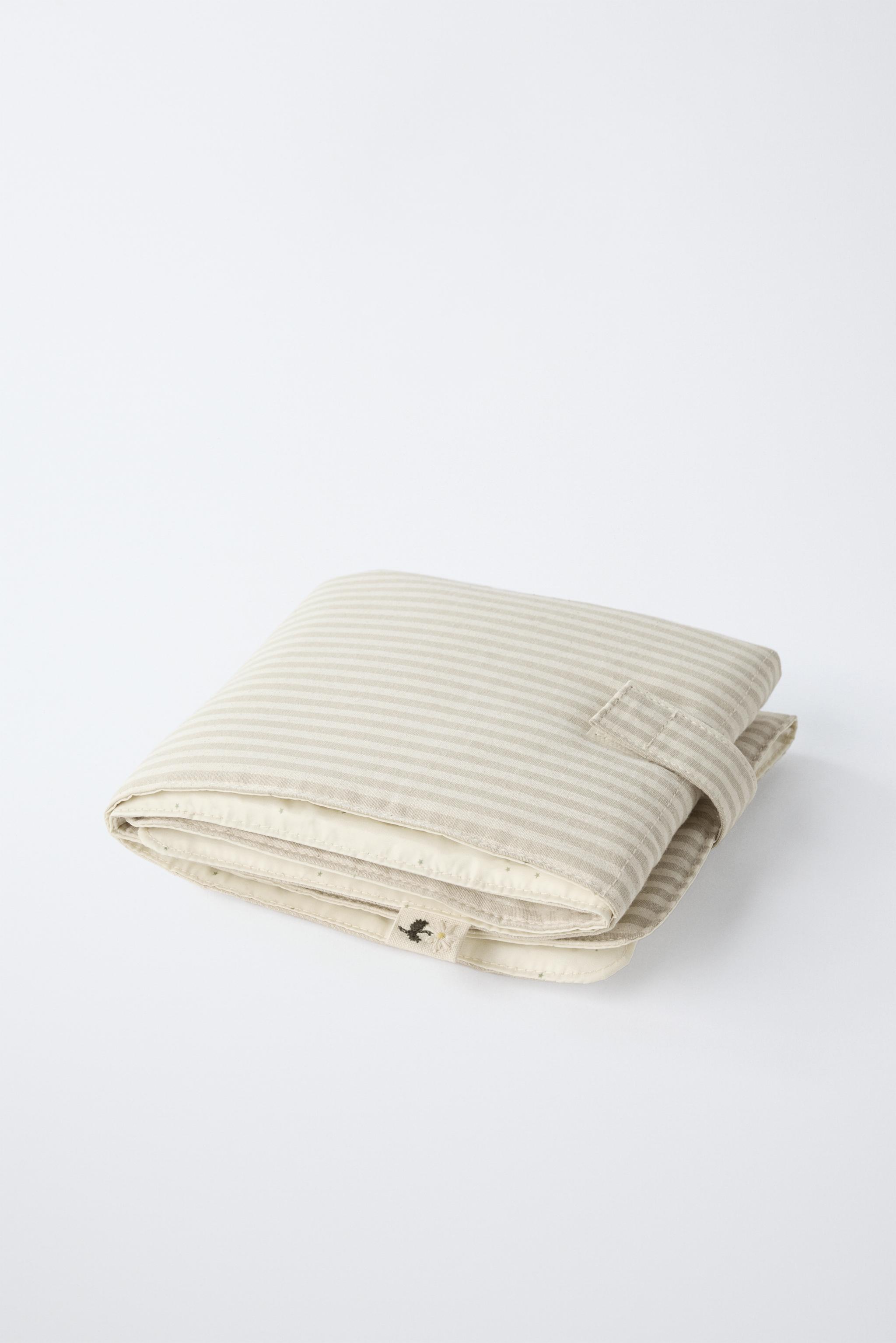 STRIPED MATERNITY BAG