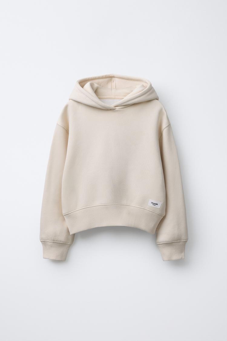 BASIC LABEL SWEATSHIRT - Zara product image