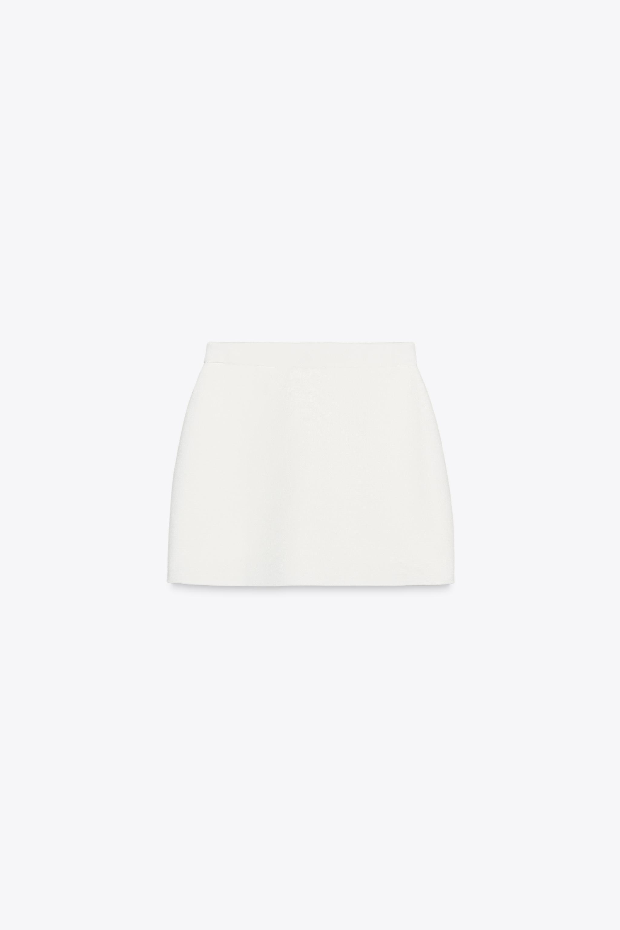 KNIT MINI SKIRT