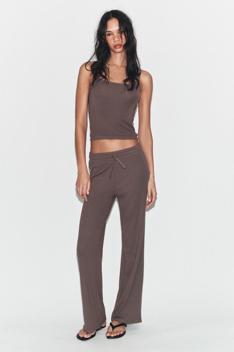 COTTON MODAL TANK TOP - Zara product image