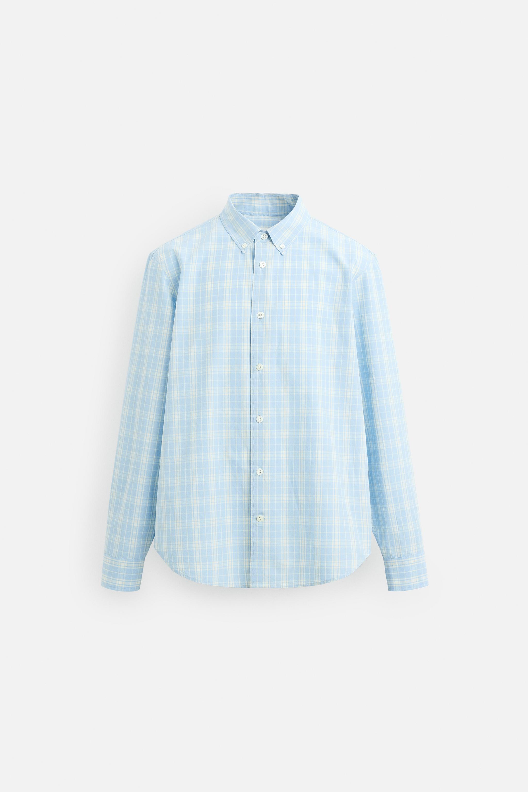 REGULAR FIT PLAID SHIRT