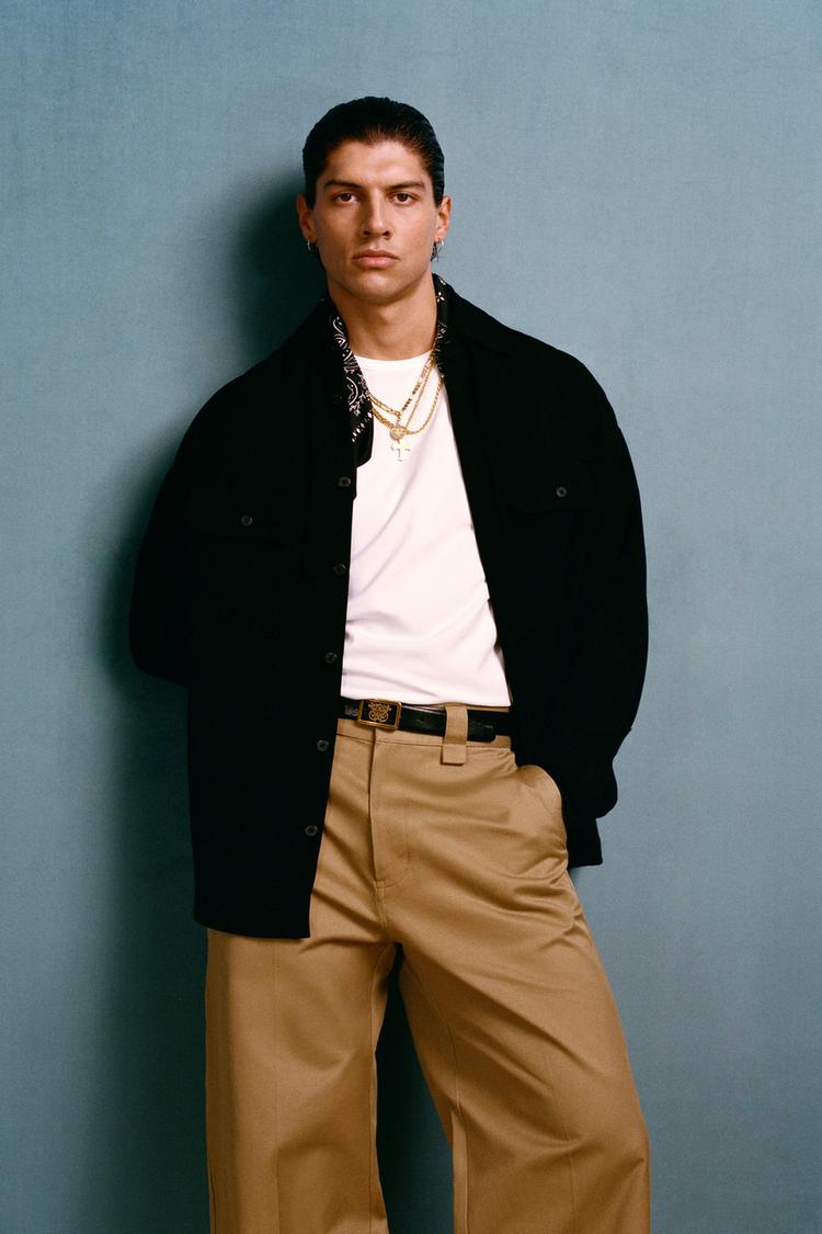 WILLY CHAVARRIA X ZARA FLUID OVERSHIRT - Zara product image