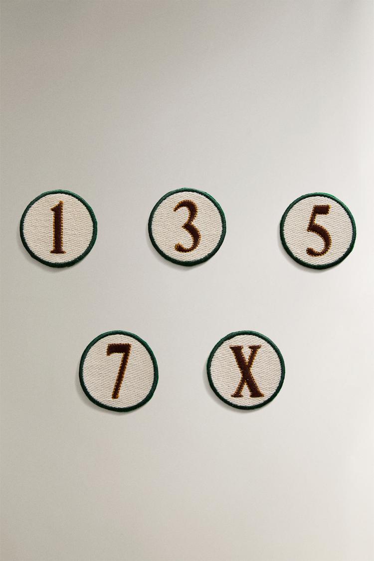 COTTON NUMBER PATCH - Zara product image