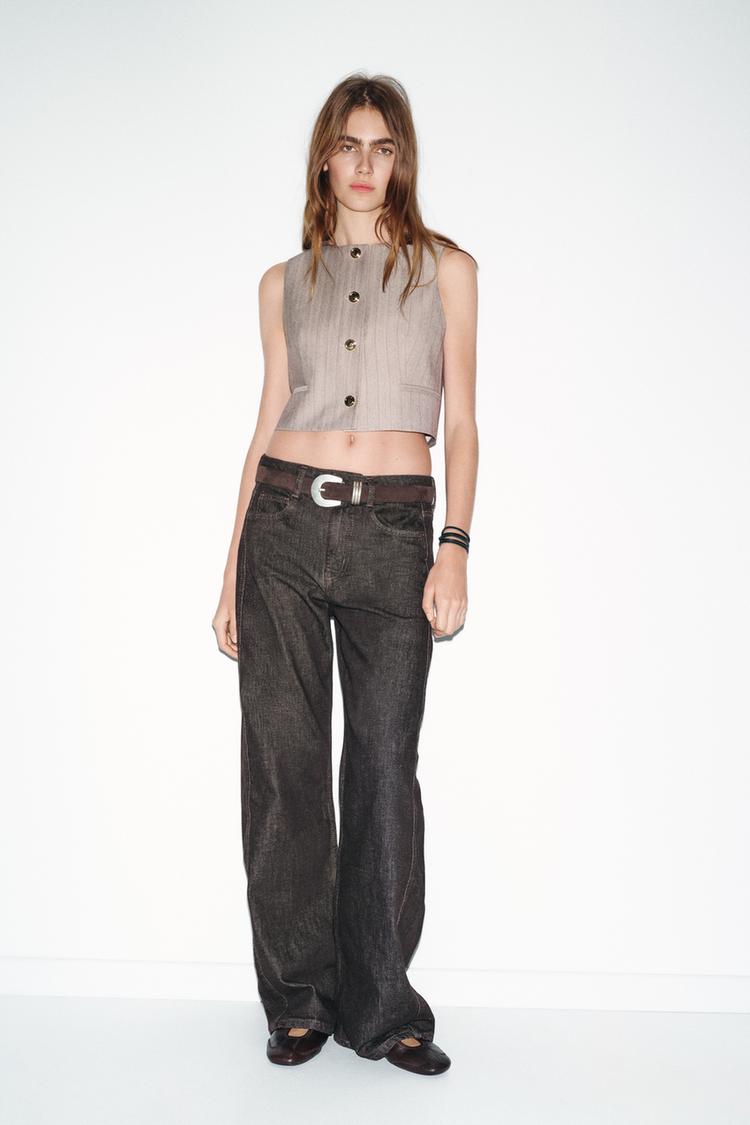 HERRINGBONE VEST - Zara product image