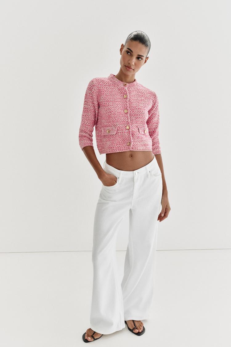 FRENCH SLEEVE CARDIGAN - Zara product image