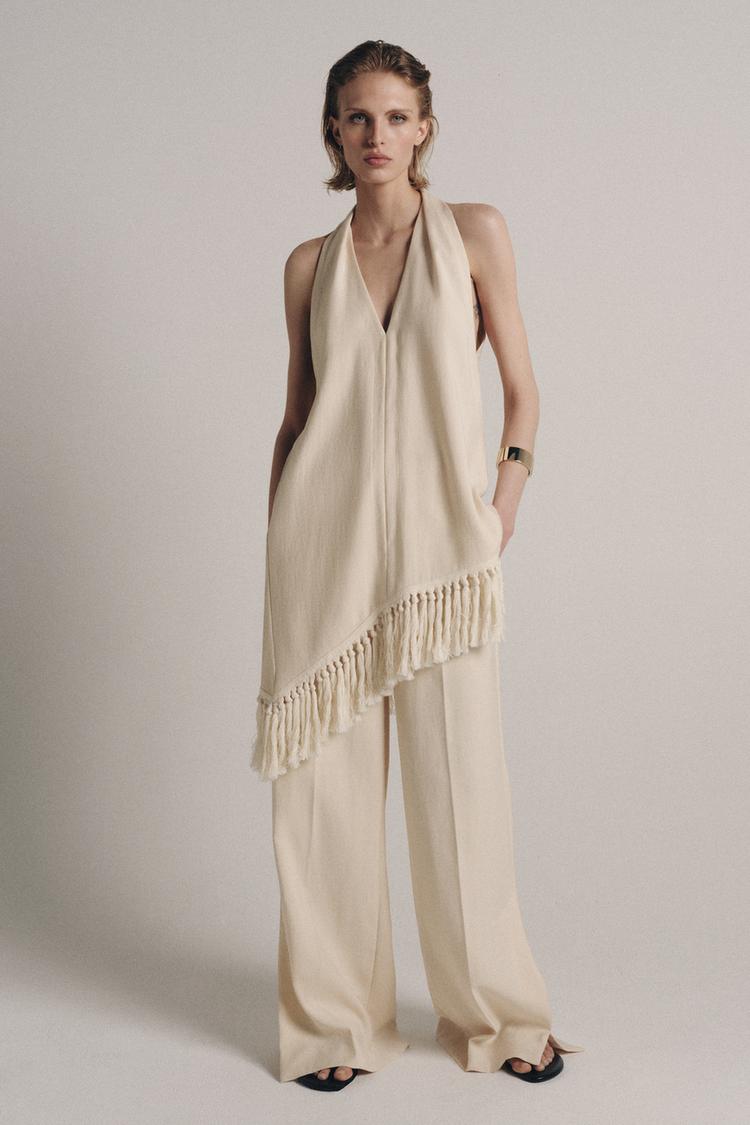 ZW COLLECTION WIDE LEG PANTS - Zara product image