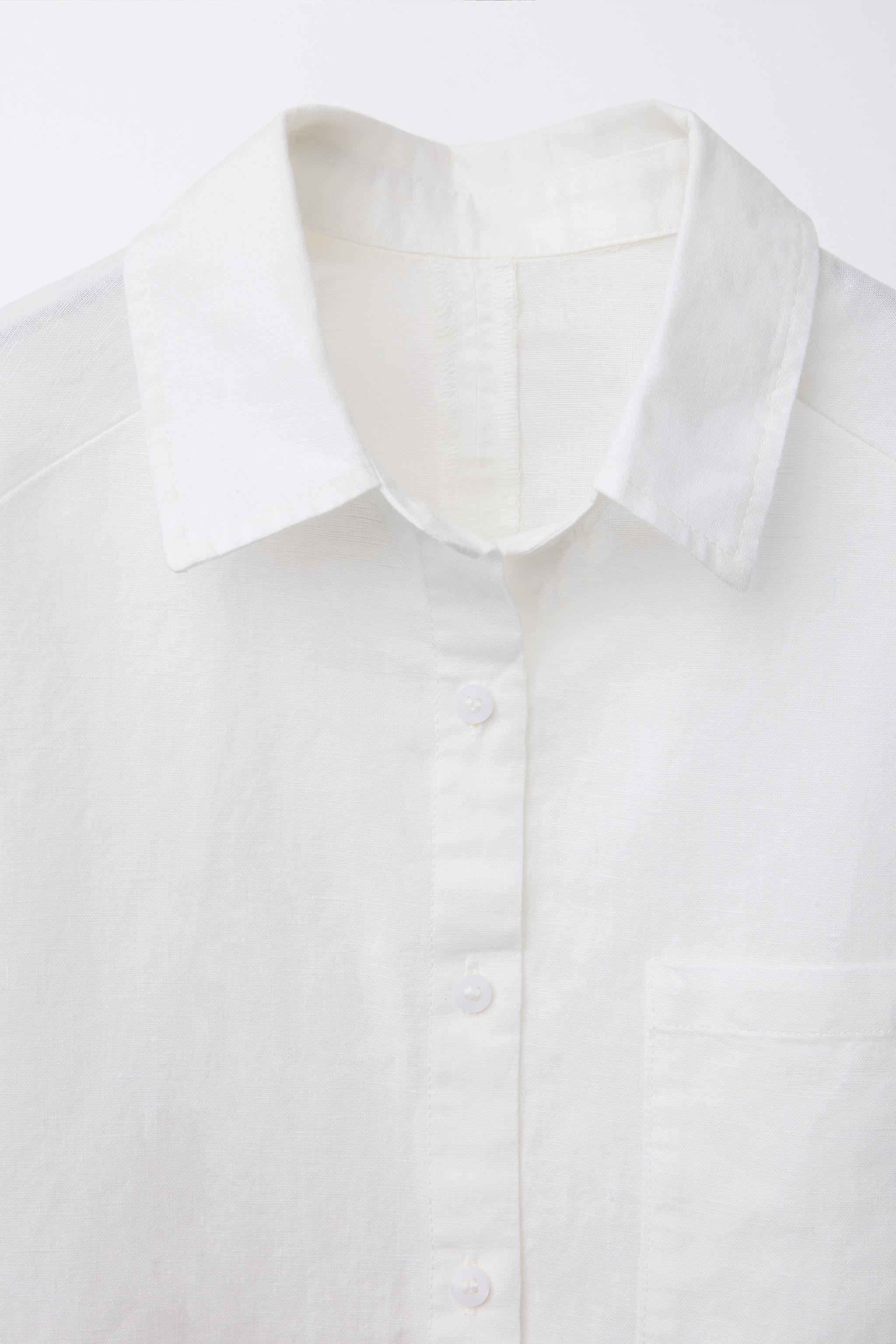 CHEMISE EN COTON LIN