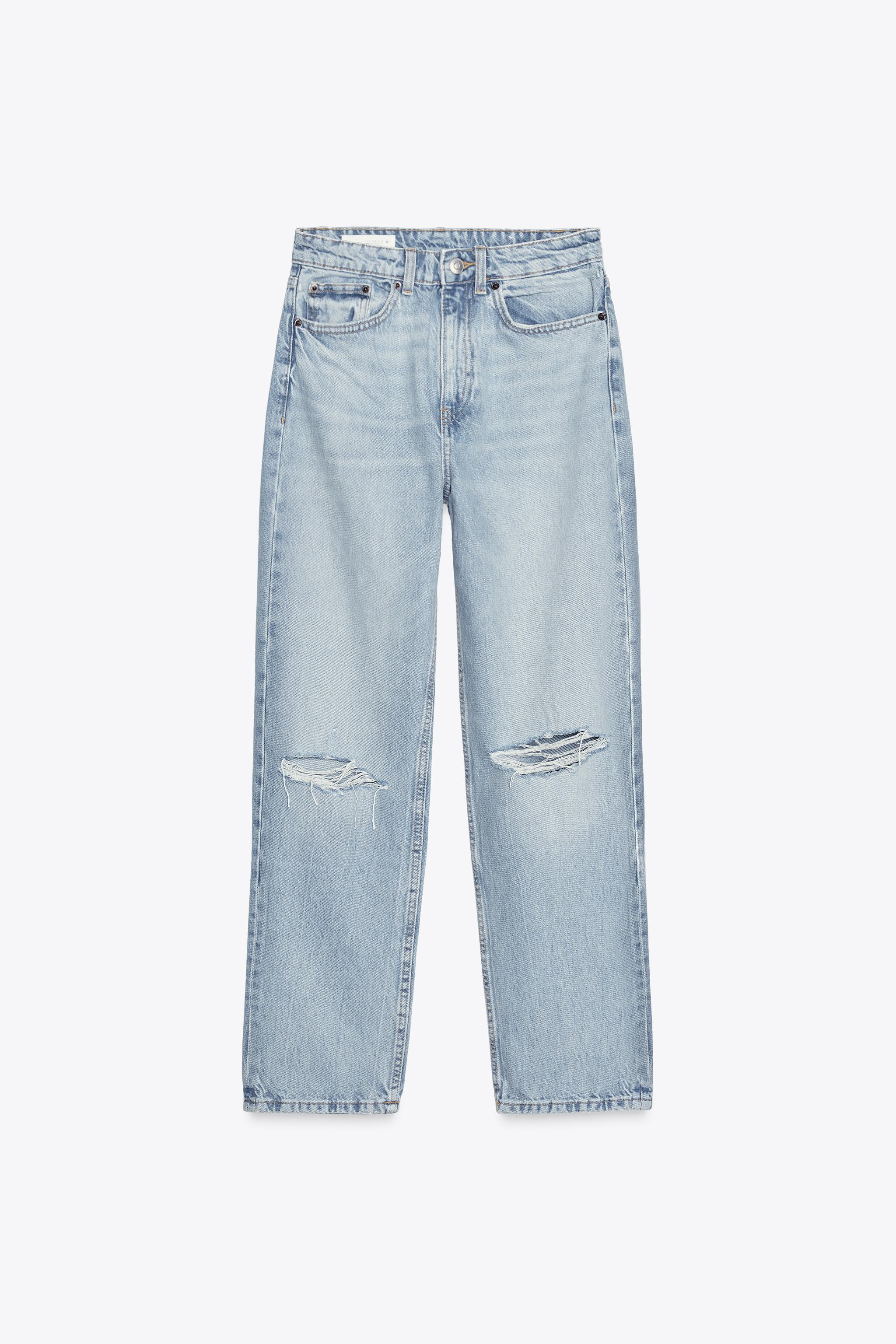 Zara Ripped Mom Jeans Ripped Mom Jeans Trf Clearance