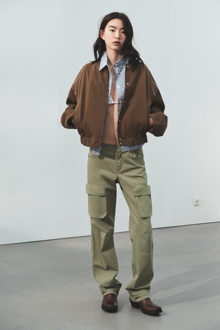 STRAIGHT LEG CARGO PANTS - Zara product image