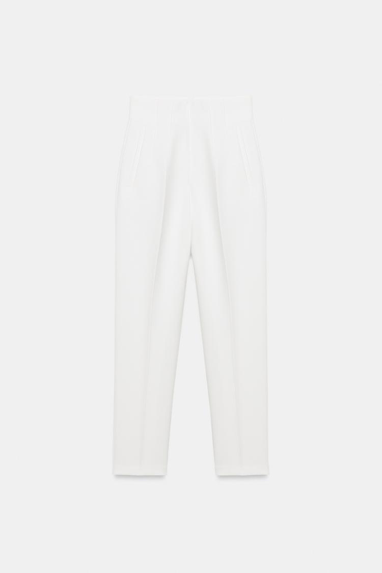 HIGH-WAISTED PANTS - Zara product image