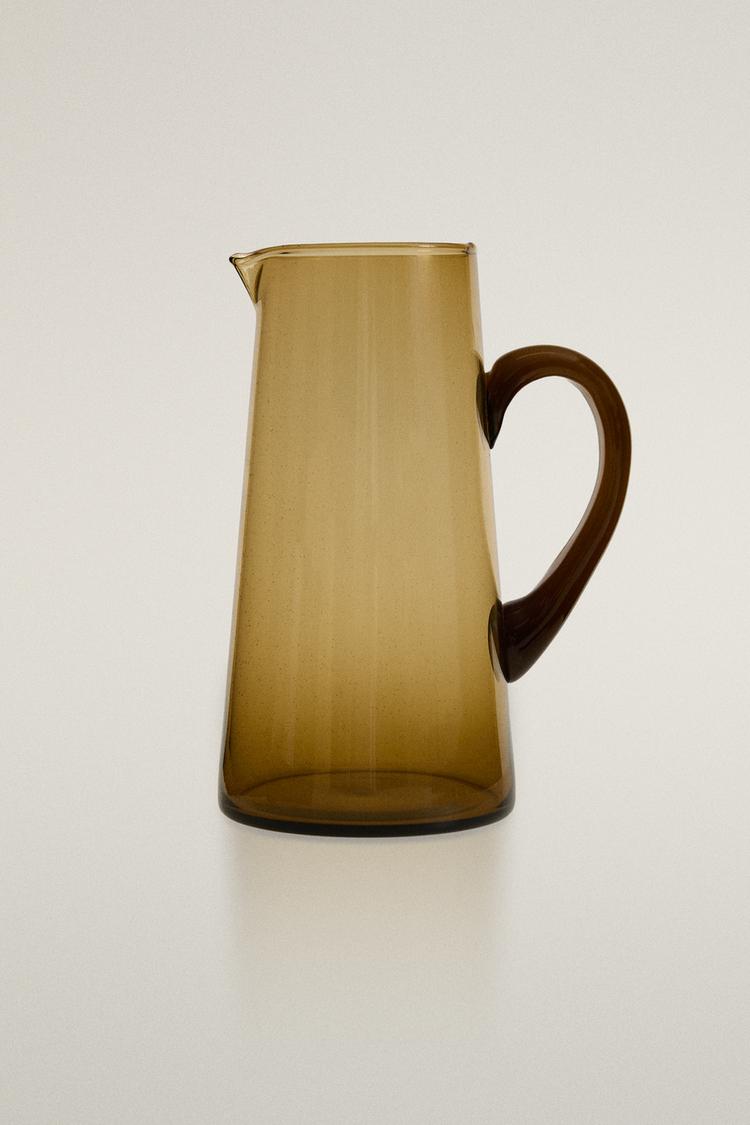 BUBBLE GLASS PITCHER - Zara product image