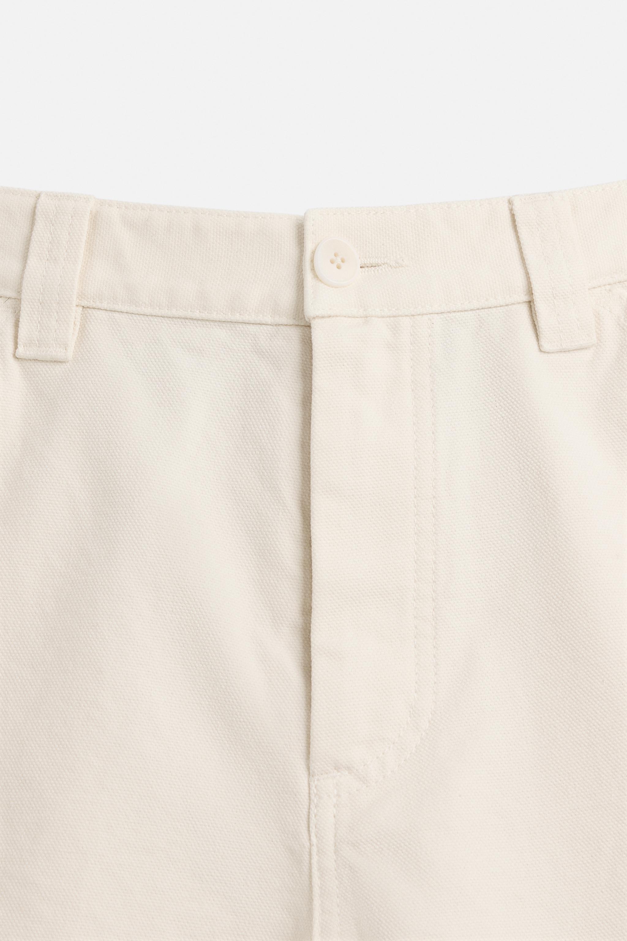 CANVAS TEXTURED SHORTS