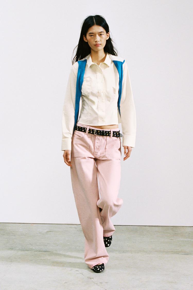 FITTED POPLIN SHIRT - Zara product image